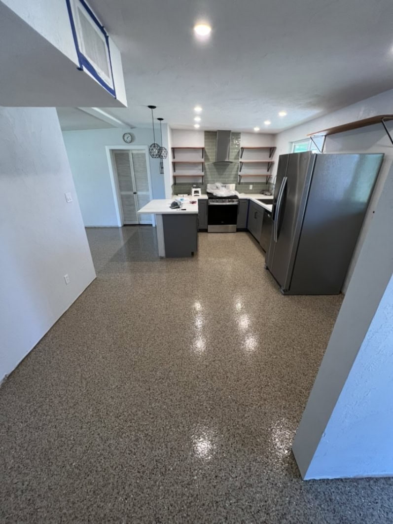 Basement Concrete Coating After 2